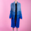 Amelie Coat-ELectric Blue-face view