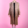 Amelie Wool Coat Cofee And walnut Face view