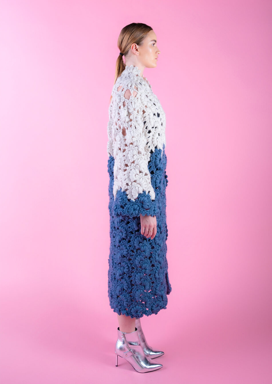 Floral Wool Cardigans – 2022 Jeans Right View