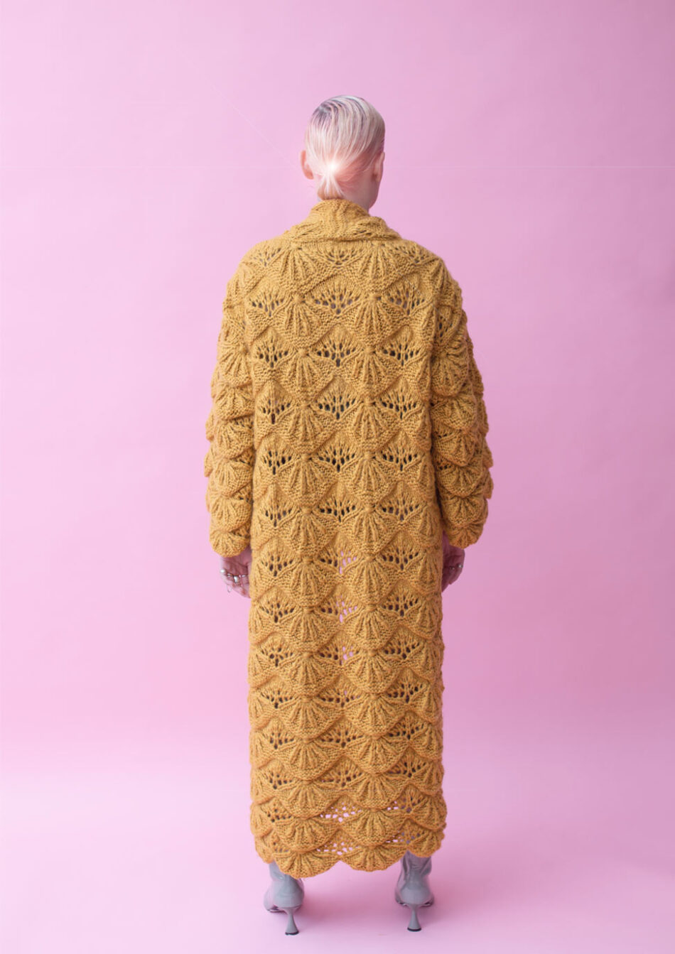 NYMPH WOOL Mustard back