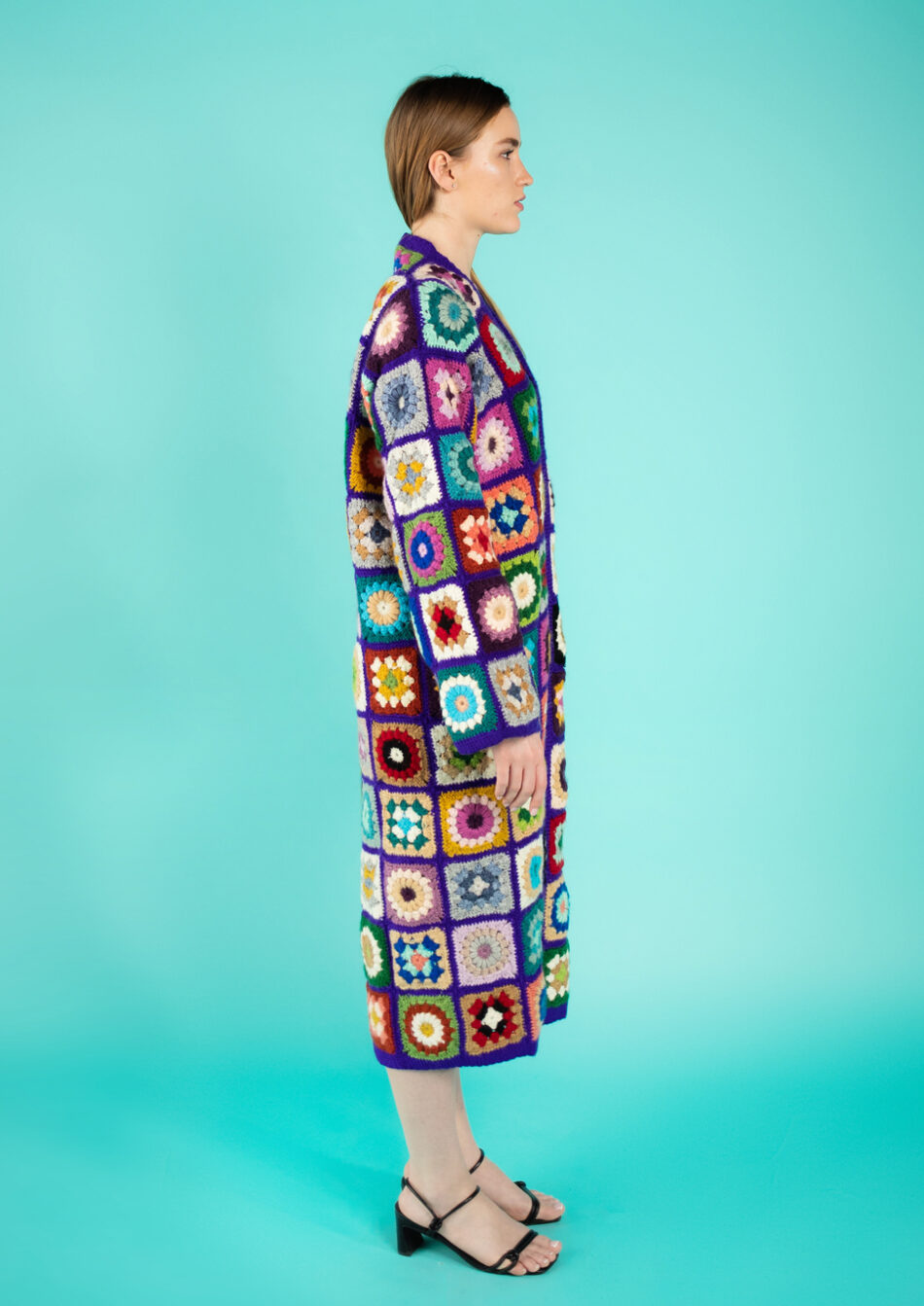 Alice Oversize Wool Coat – Mix 2022-right view