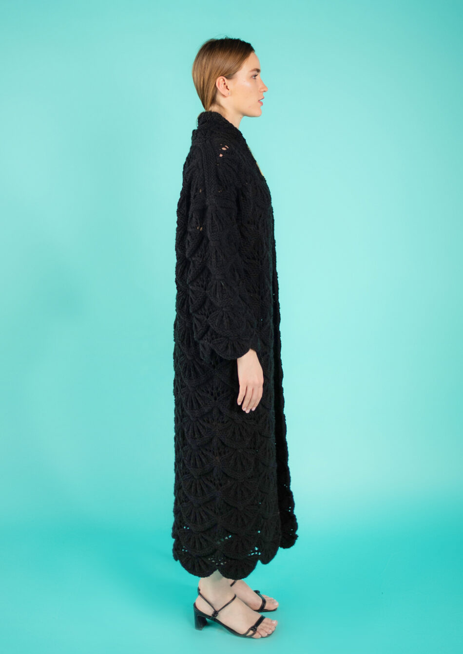 Nymph Wool Cardigan 2022 black-right view