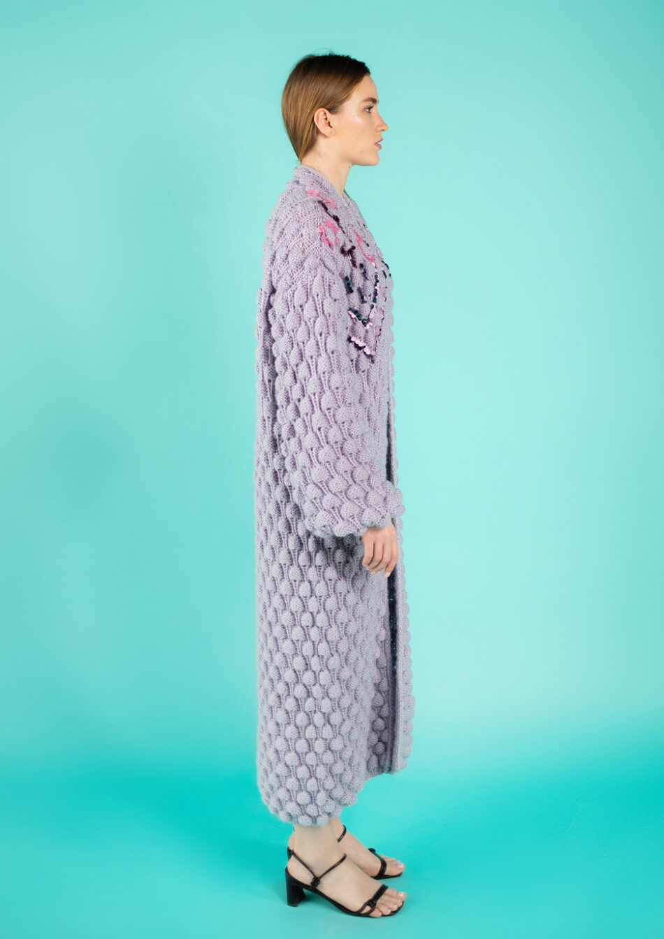 Vivian Wool Coat – Lilac-2022-right view