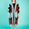 Voyage Oversized Wool Coat 2022-face view