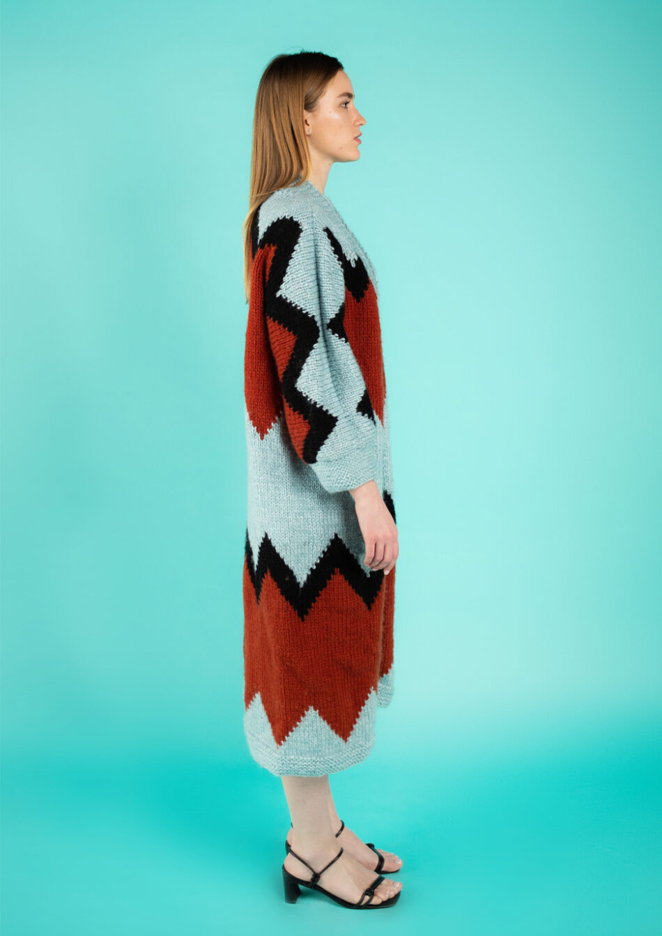 Voyage Oversized Wool Coat 2022-right view