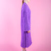 camellia wool cardigan-electric purple-2022-right view